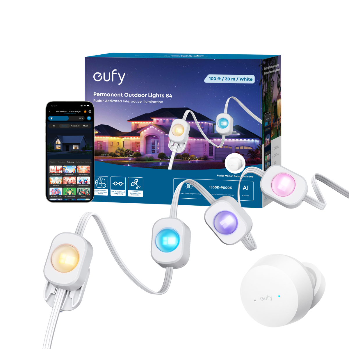 eufy Permanent Outdoor Lights S4
