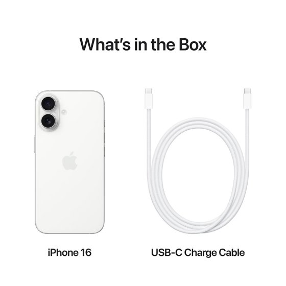 Apple iPhone 16 Plus White 512GB