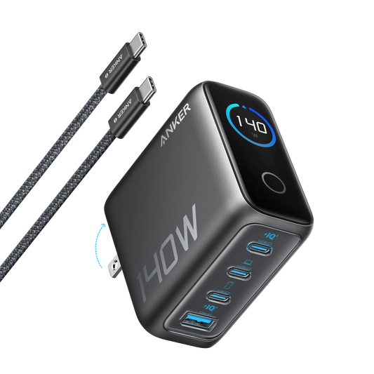 Chargeur Anker Zolo (140 W, 4 ports, PD 3.1