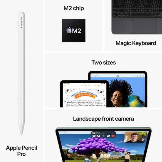 Apple iPad Air 13-inch - M2 chip 2024 Space Gray