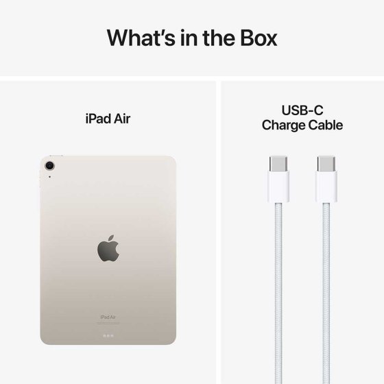Apple iPad Air 13-inch - M2 chip 2024 Starlight